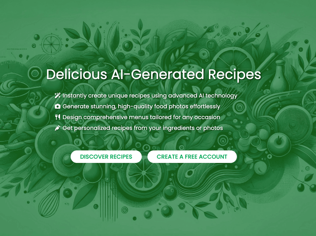cookAIfood Image Generation showing Image Generation - Explore and Create Unique Recipes with AI