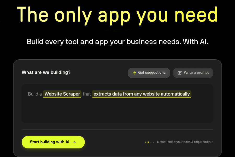 Riff AI Agents showing industrial ai agents - Intelligence. Built for Industry.