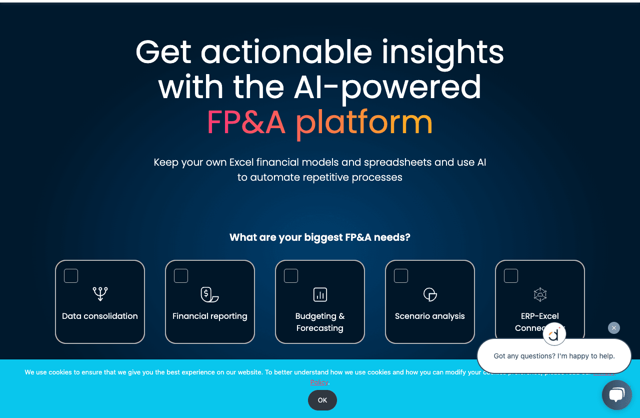 Datarails Data Analytics showing Data Analytics - Empowering Your Data