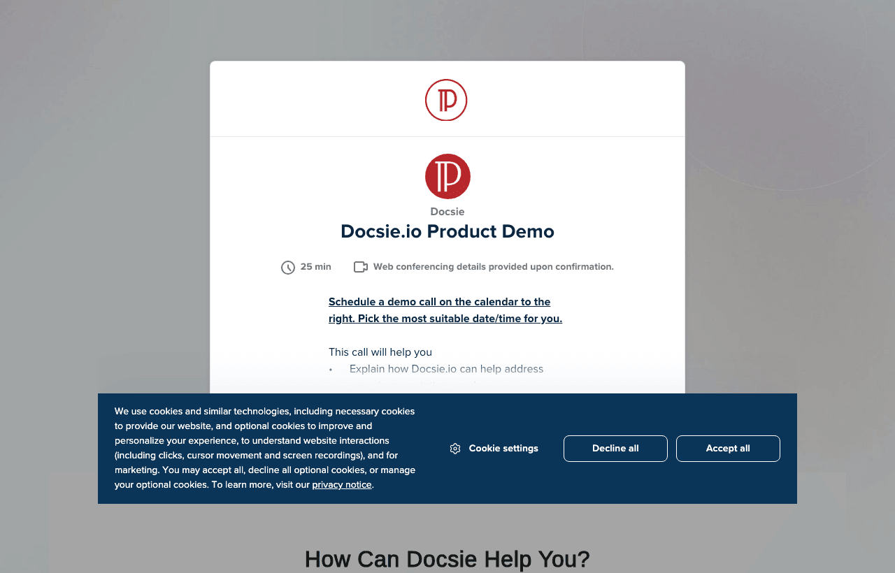 Docsie Productivity & Collaboration showing Productivity & Collaboration - Turn Training Videos into Documentation