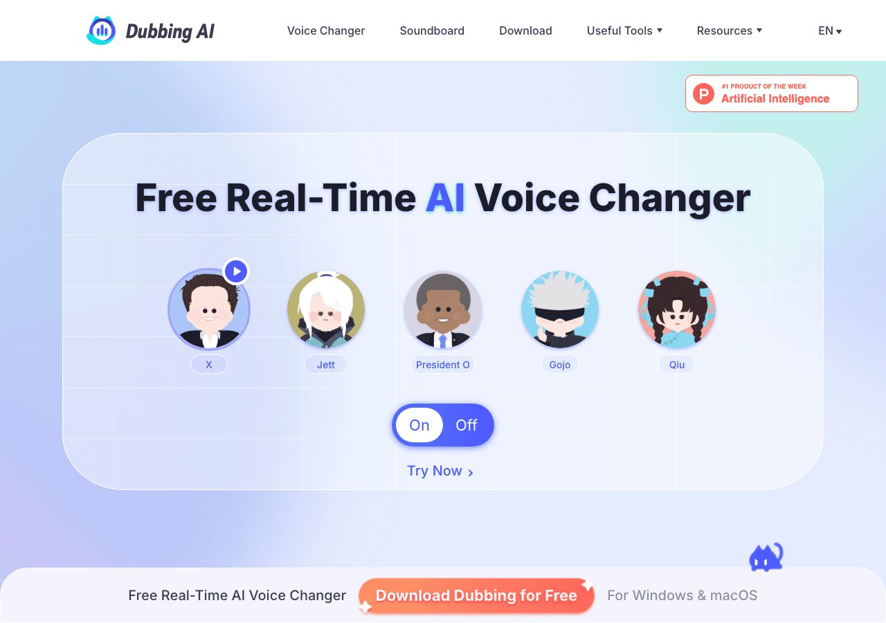Dubbing AI Audio Generation showing audio dubbing - Effortless Dubbing, Seamless Experience