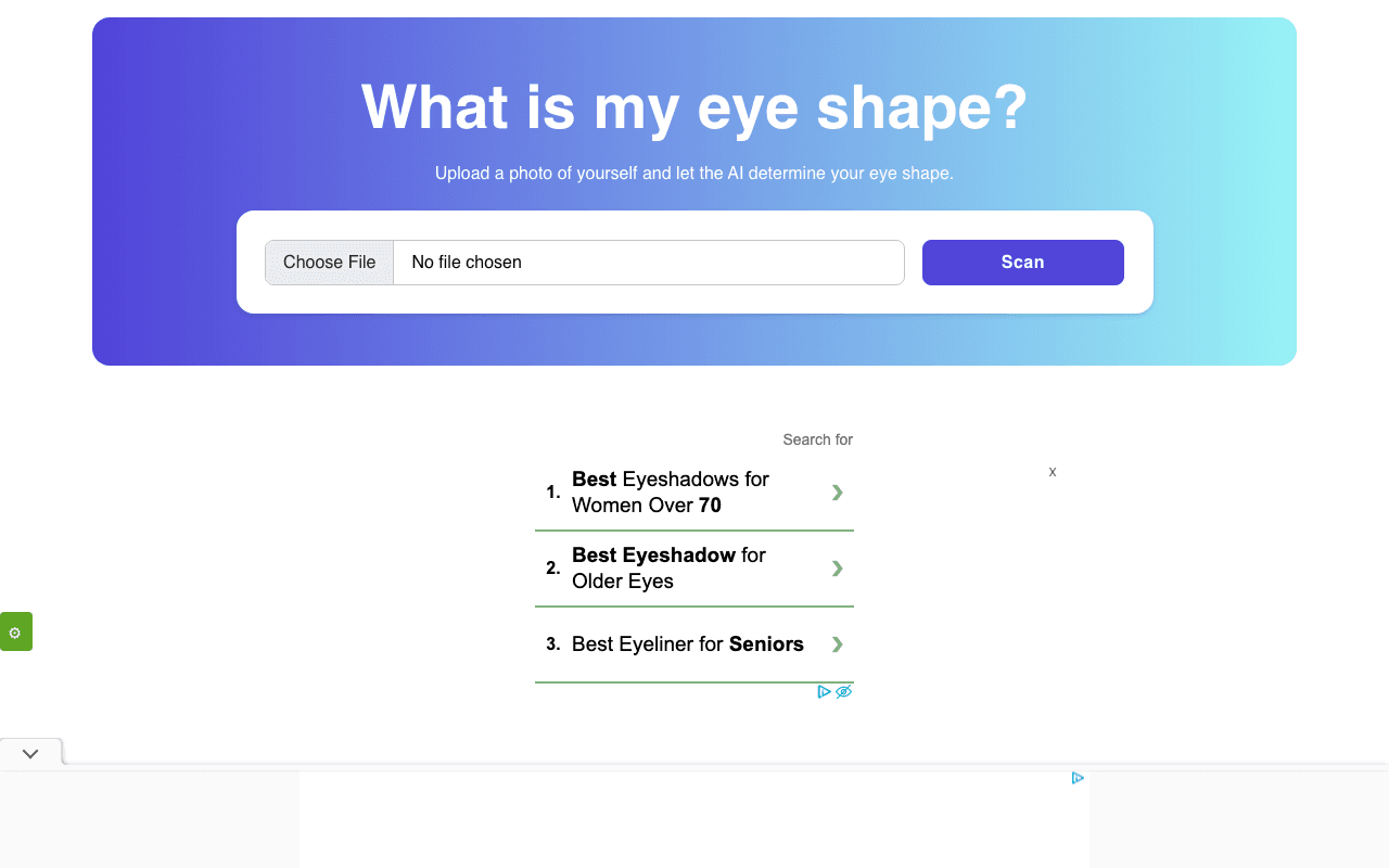 Eye Shape AI Image Generation showing Image Generation - Discover your unique eye shape with AI-powered precision
