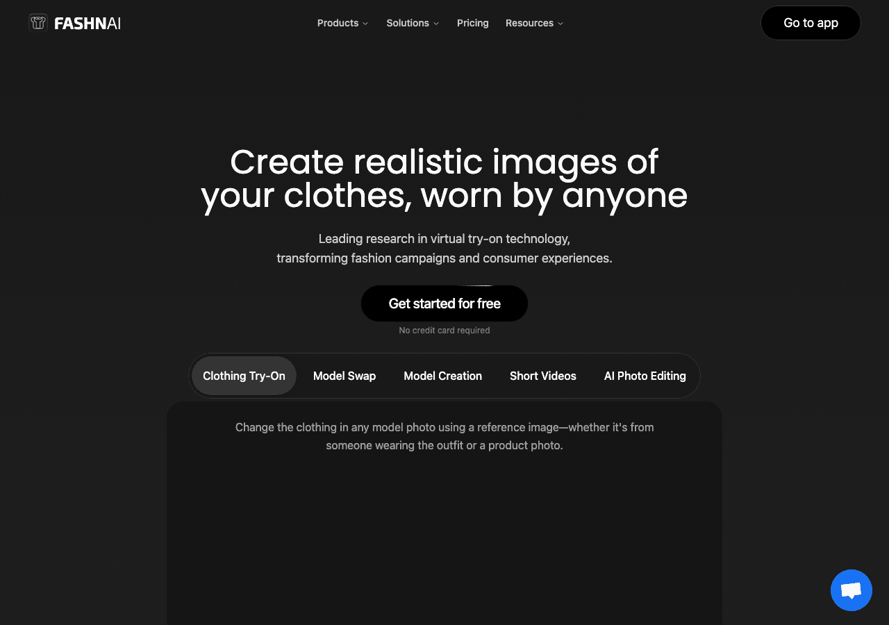 FASHN AI Image Generation showing Image Generation - Make fashion visualization as simple as copy and paste.