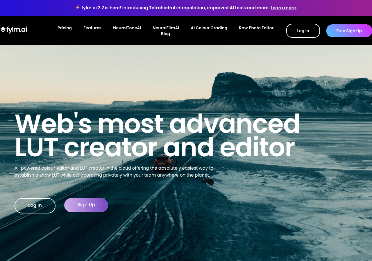 fylm.ai Video Editing showing Video Editing - Unleash the Power of AI in Video Editing