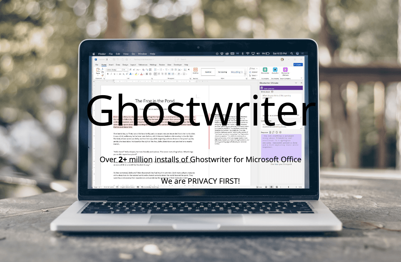 Ghostwriter AI Writing & Translation showing Writing & Translation - Empower Your Content Creation