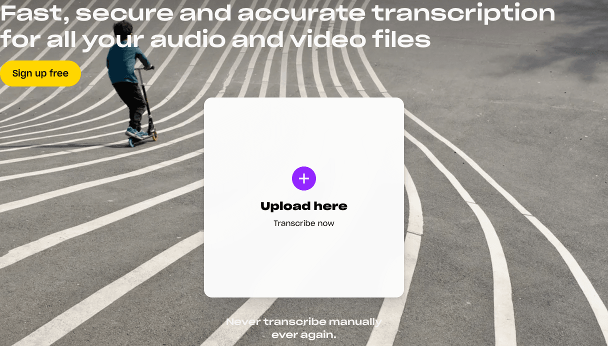 Good Tape Writing & Translation showing Writing & Translation - Fast, secure, and accurate transcription made easy.