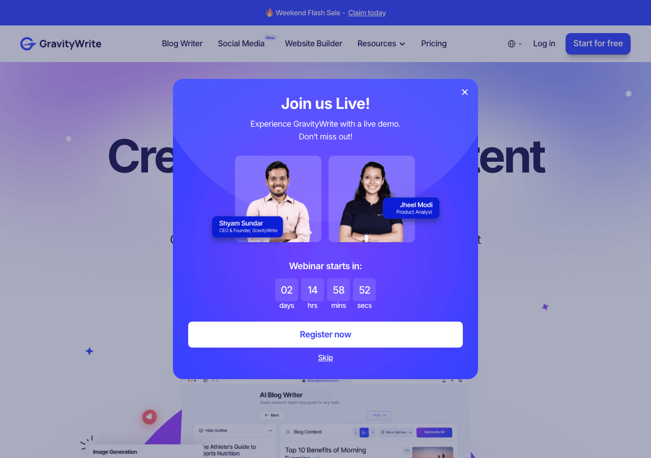 GravityWrite Writing & Translation showing Writing & Translation - Unleash the power of AI in your writing