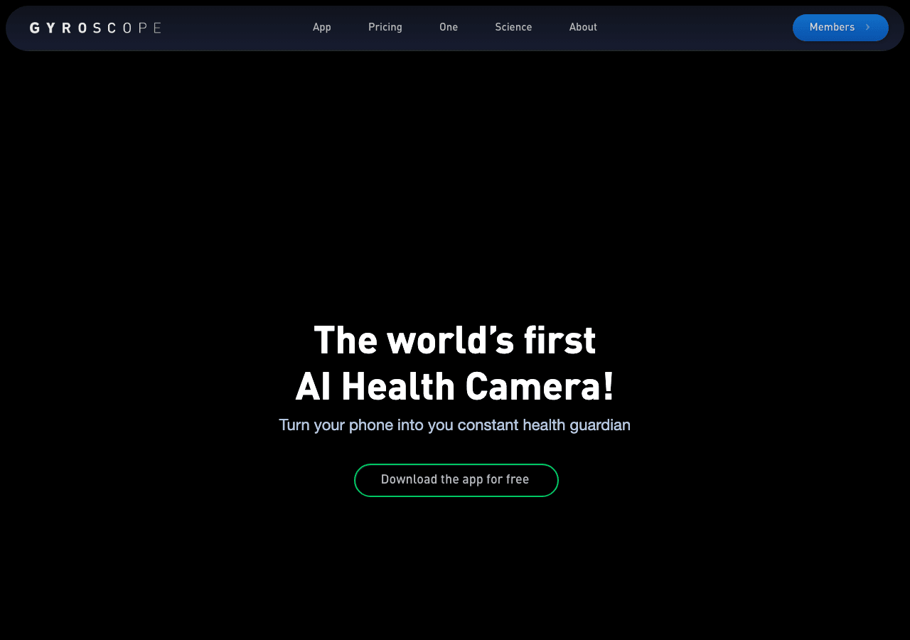 Gyroscope Data Analytics showing Data Analytics - Turn your phone into your constant health guardian