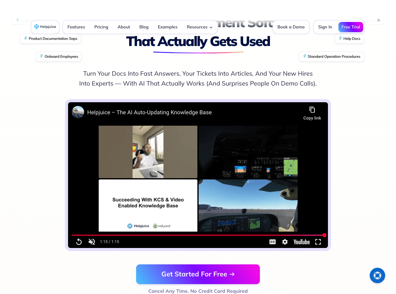 Helpjuice Productivity & Collaboration showing Productivity & Collaboration - Empower your knowledge