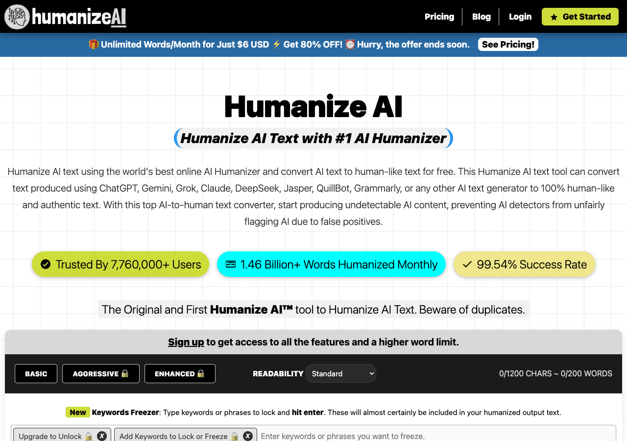 Humanize AI Writing & Translation showing Writing & Translation - Bringing a Human Touch to AI