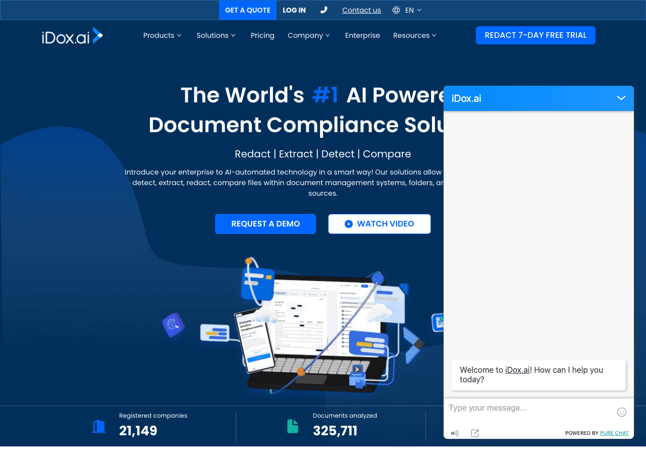 iDox.ai AI Agents showing document automation - Empowering Document Automation