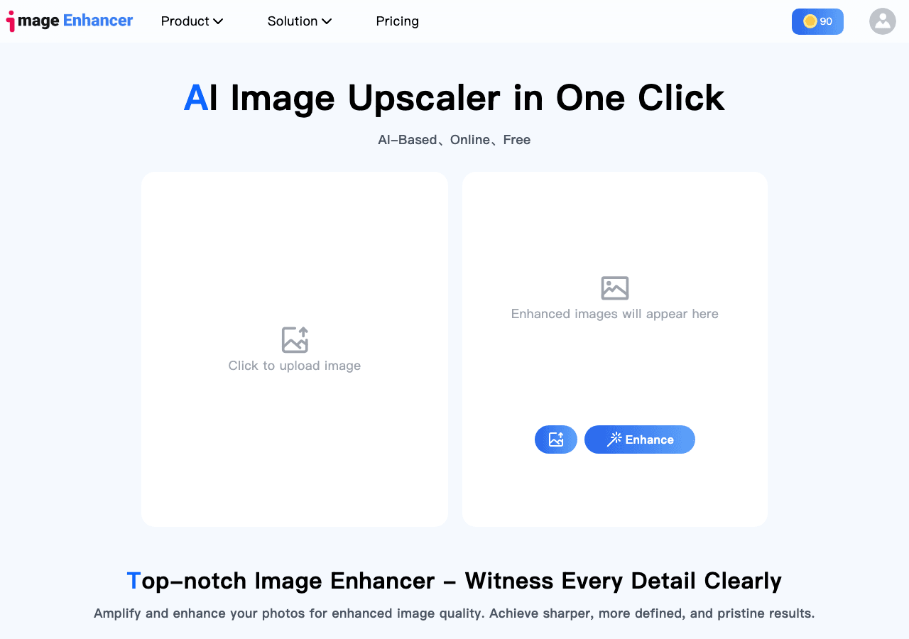 Imageenhan Image Generation showing Image Generation - AI Image Upscaling and Enhancement Made Effortless
