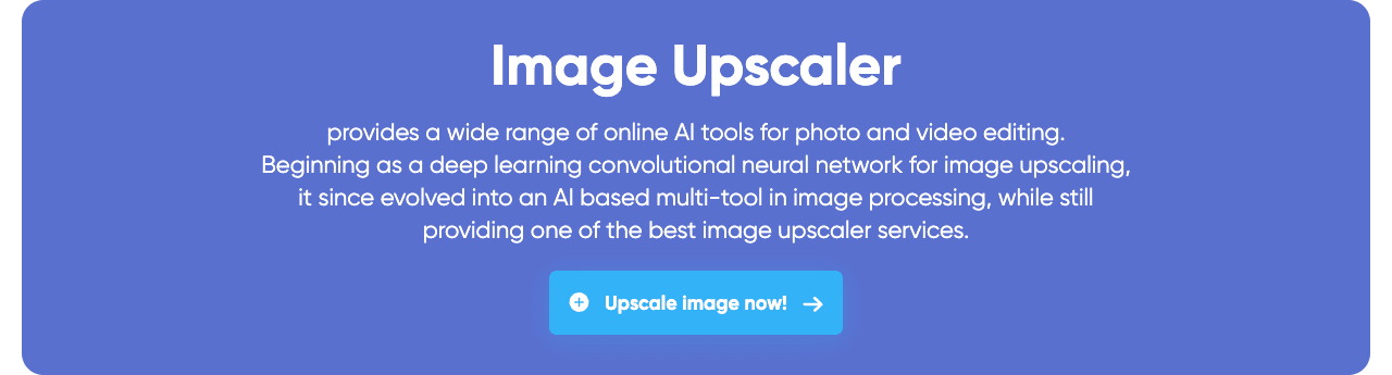 Image Upscaler Design showing Design - Enhance your images with ease