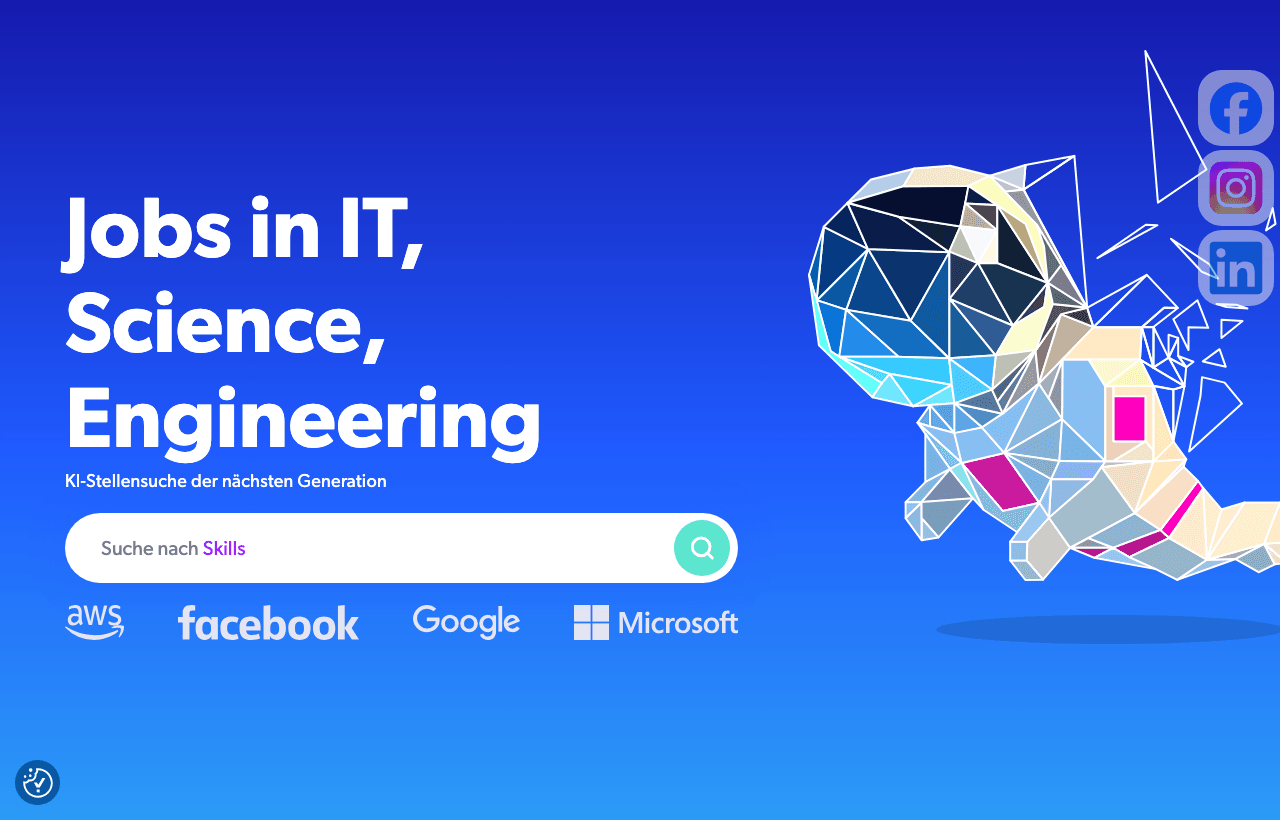 Jobtensor Search & Discovery showing Search & Discovery - Empowering developers with AI-driven automation