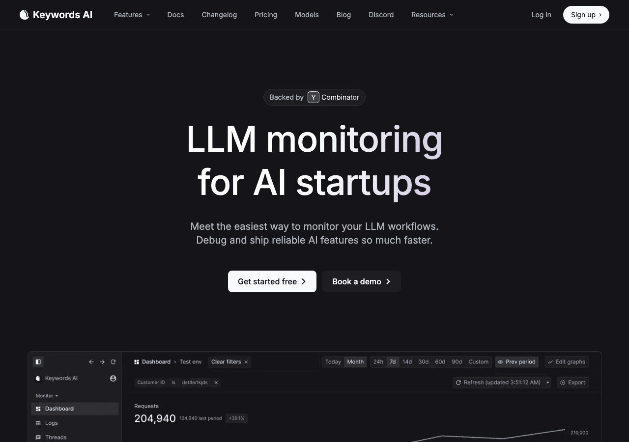 Keywords AI Code Assistance showing Code Assistance - Unlock the power of AI for your content
