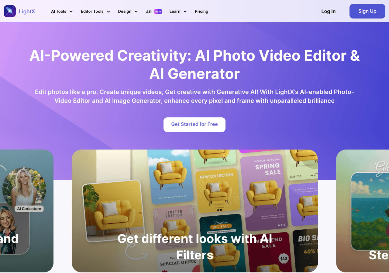 LightX Image Generation showing Image Generation - Enhance Your Photos with LightX