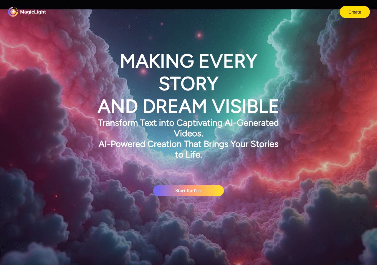 MagicLight Video Generation showing Video Generation - Illuminate Your Ideas with MagicLight