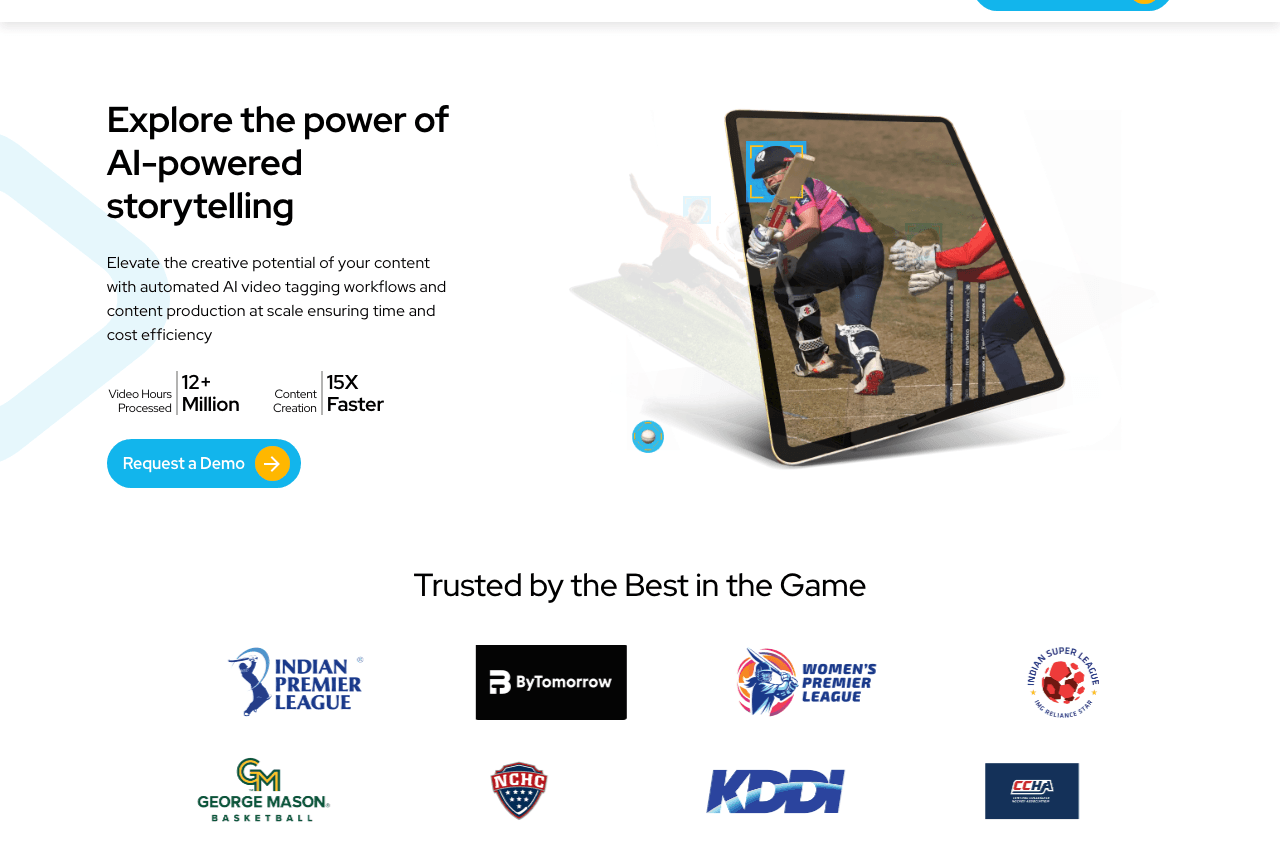 Magnifi Video Editing showing Video Editing - Empowering AI Solutions