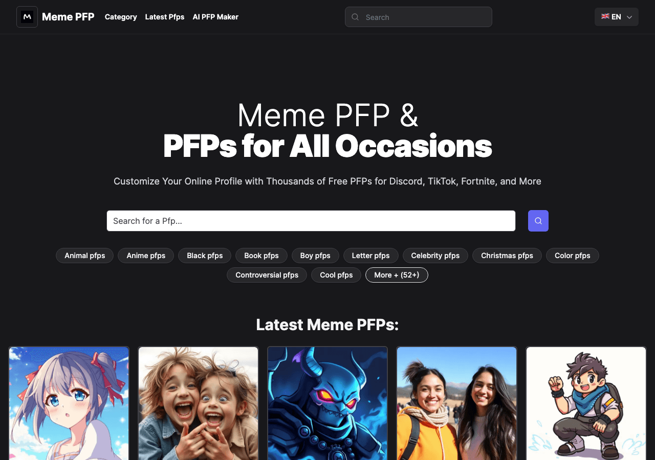 MemePFP Image Generation showing Image Generation - Transform Your Ideas Into Perfect Profile Pictures