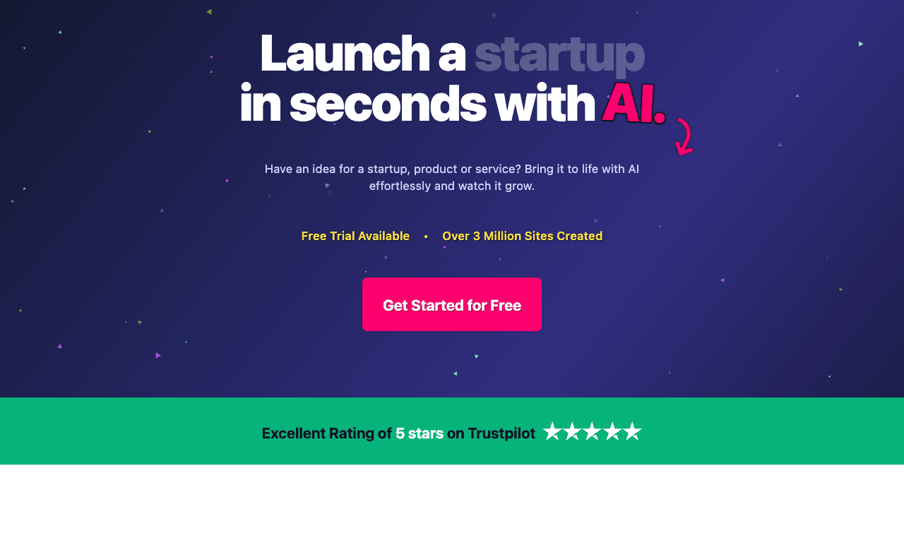 Mixo Productivity & Collaboration showing Productivity & Collaboration - Launch your website in seconds with powerful AI—buil