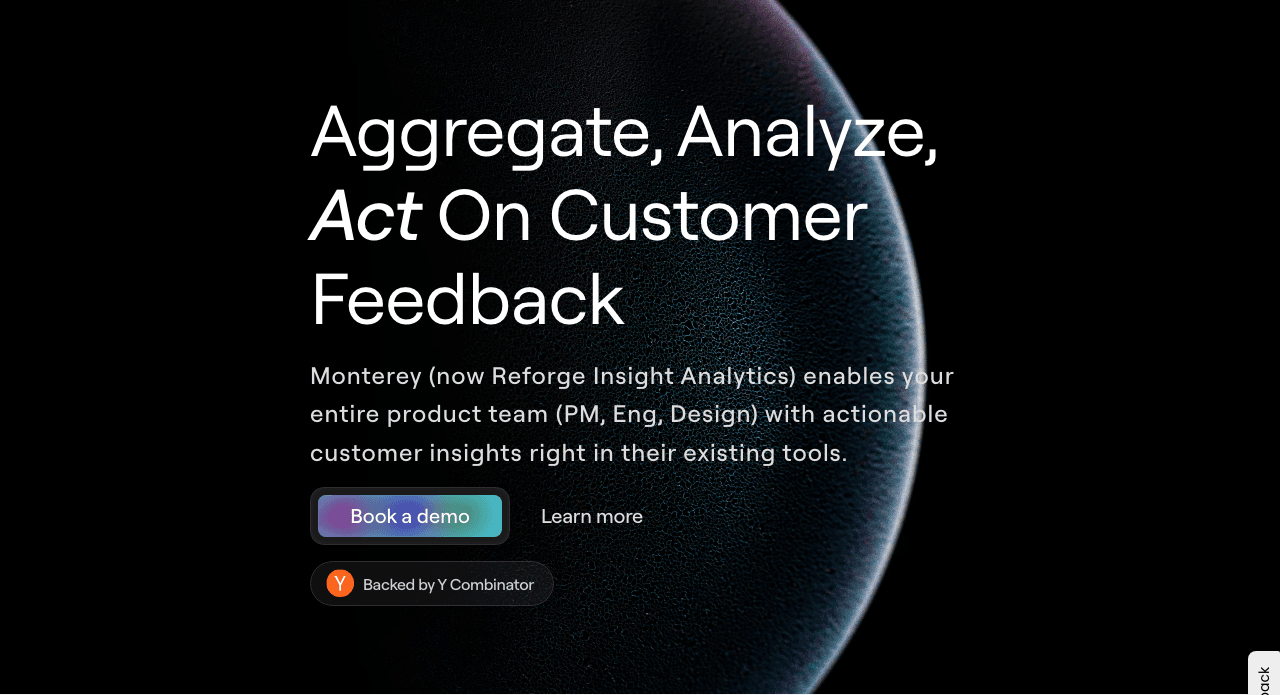 Monterey AI Data Analytics showing Data Analytics - Empowering AI Solutions