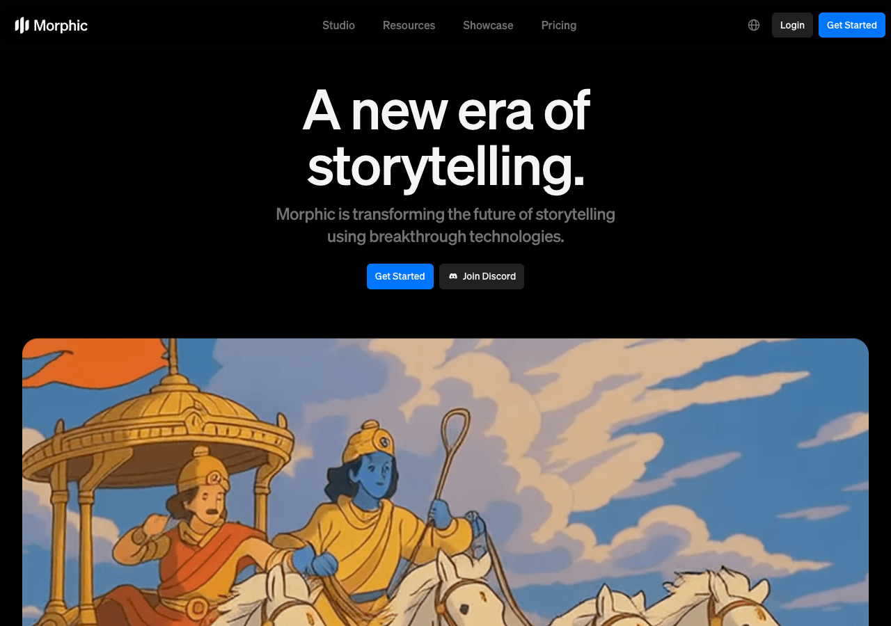 Morphic Video Generation showing Video Generation - A new era of accessible design and creative storytelling for everyone