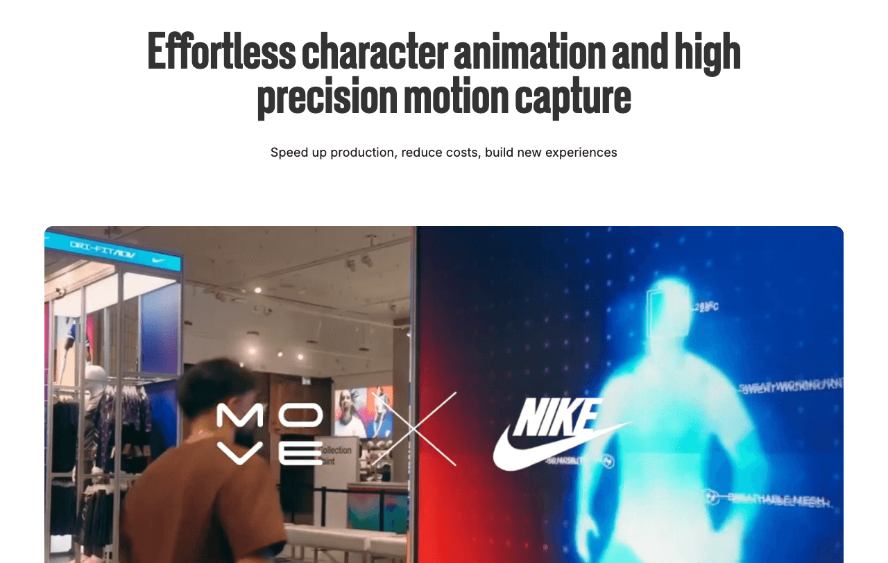 Move AI 3D Generation showing 3D Generation - Empowering Intelligent Movement