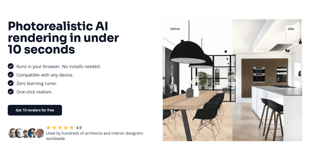 MyArchitectAI Design showing Design - Building smarter solutions with AI