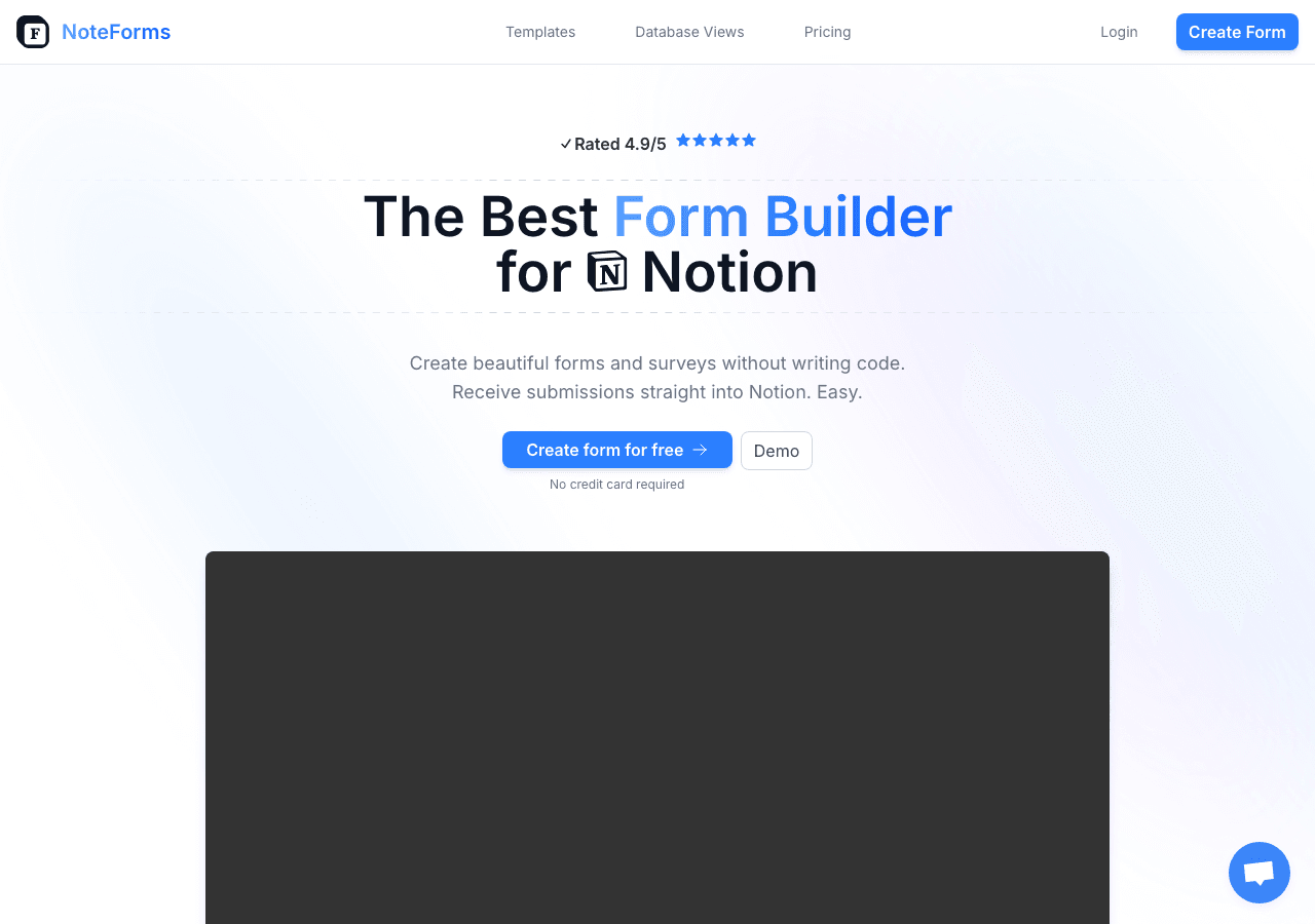 NoteForms Productivity & Collaboration showing Productivity & Collaboration - Create smarter forms for Notion—fast, flexible,