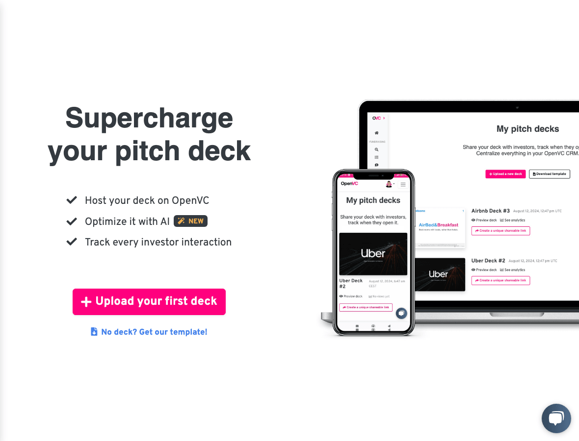 OpenVC Productivity & Collaboration showing Productivity & Collaboration - Empower Your Presentations