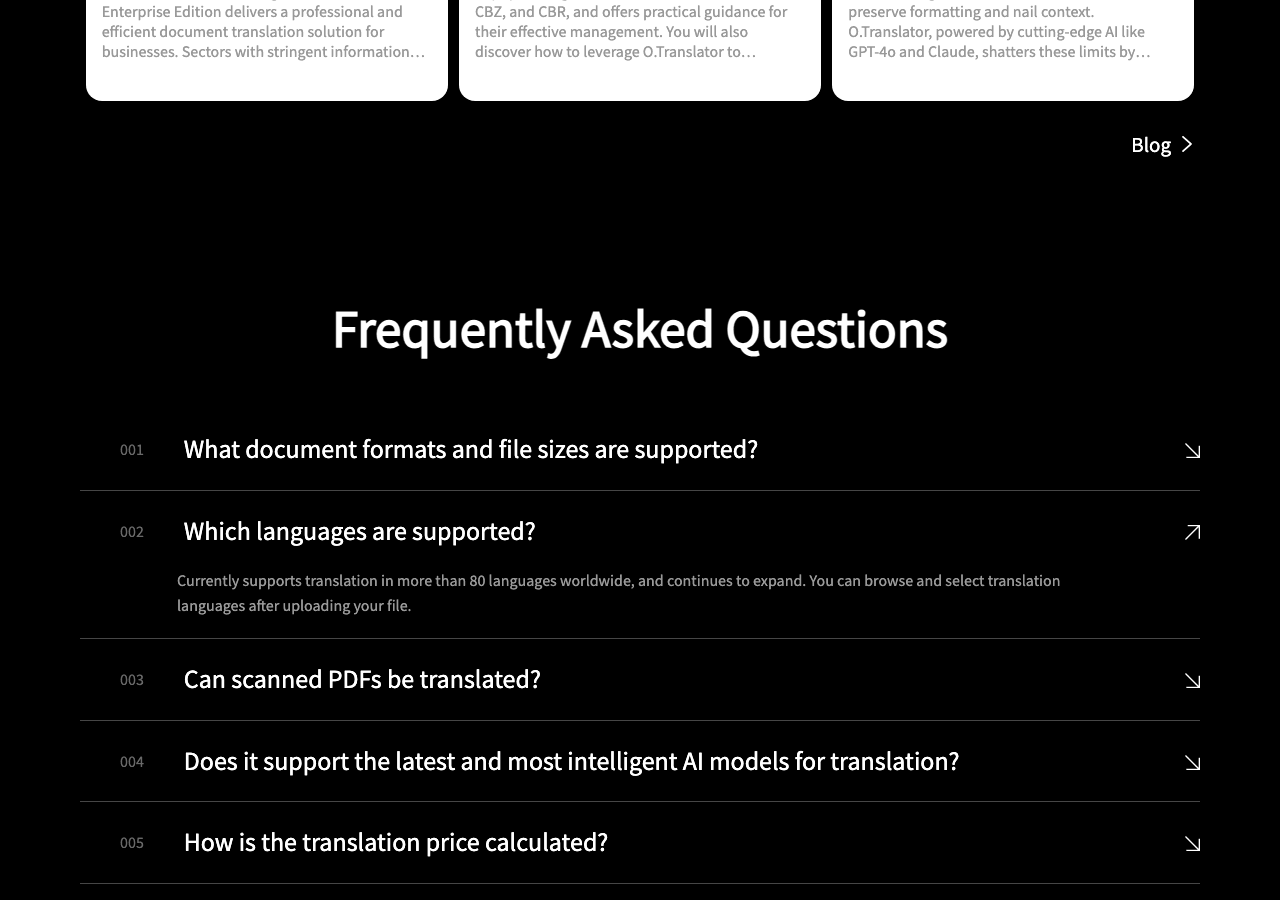 Precise AI Document Translator Writing & Translation showing Writing & Translation - Instantly translate 30+ document formats