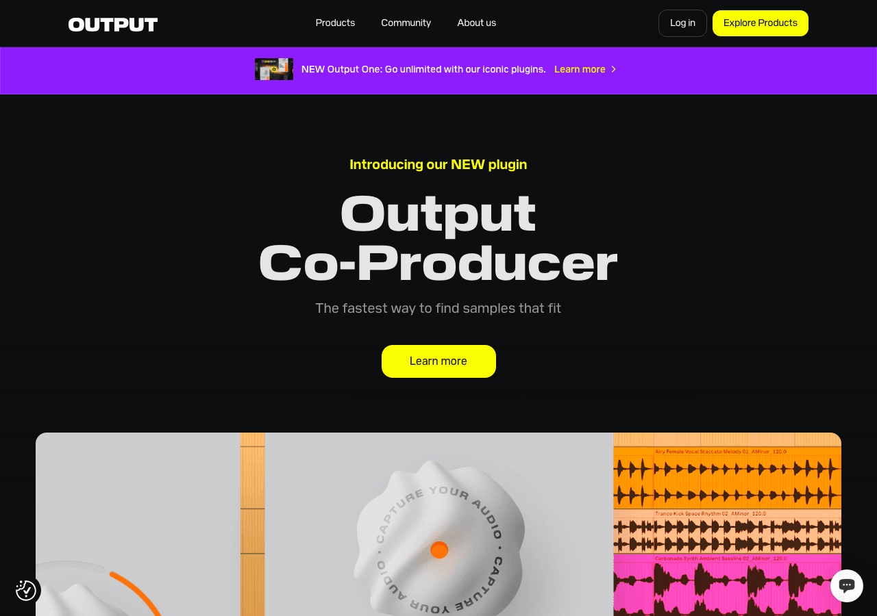 Output Music Generation showing audio production - Elevate your creative output