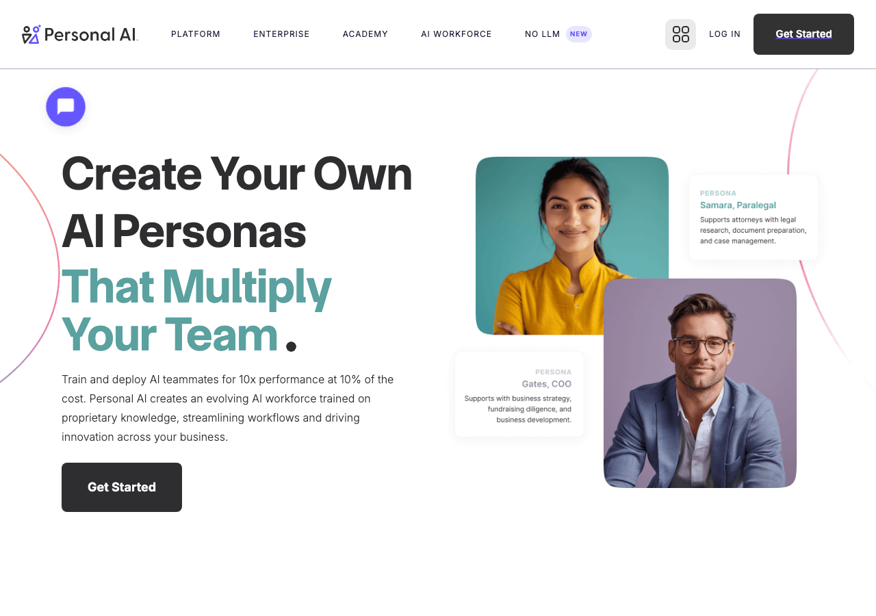 Personal AI Conversational AI showing Conversational AI - Your Personal AI Assistant