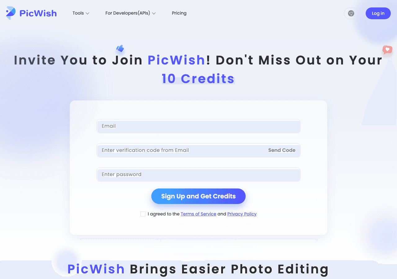 PicWish Image Generation showing ai photo editor - Professional Photo Editing Made Easy with AI