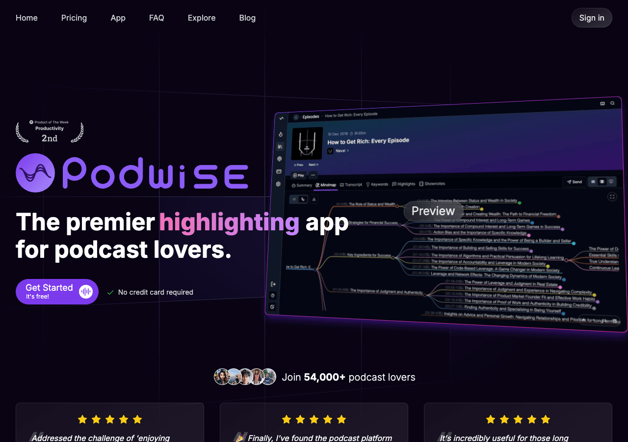 Podwise Writing & Translation showing Writing & Translation - Podcast summaries, transcripts, mind maps, notes and translatio