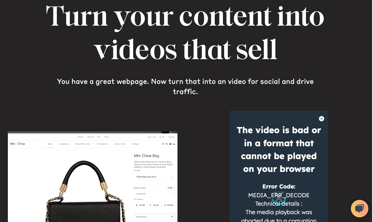 Aeon Video Generation showing Video Generation - The complete creative studio for e-commerce brands—research, strategy, and p