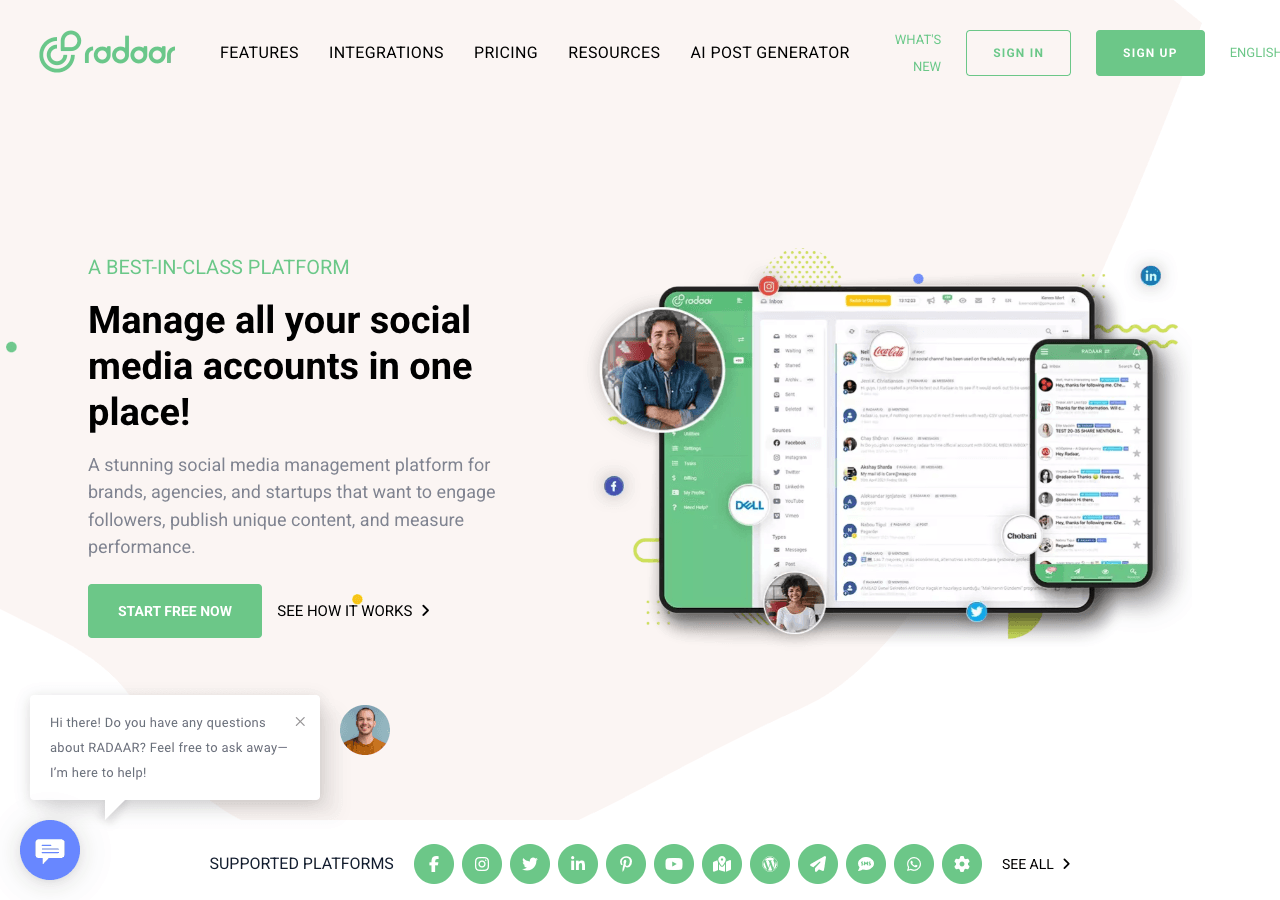 RADAAR Marketing Automation showing Marketing Automation - Not Just Another Scheduling Tool