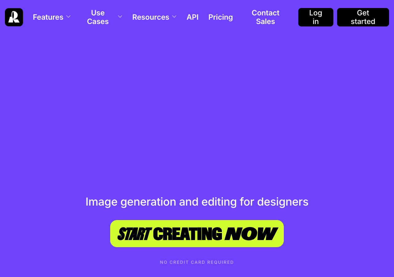 Recraft Image Generation showing ai design tool - AI design platform trusted by professional designers at innovative companie