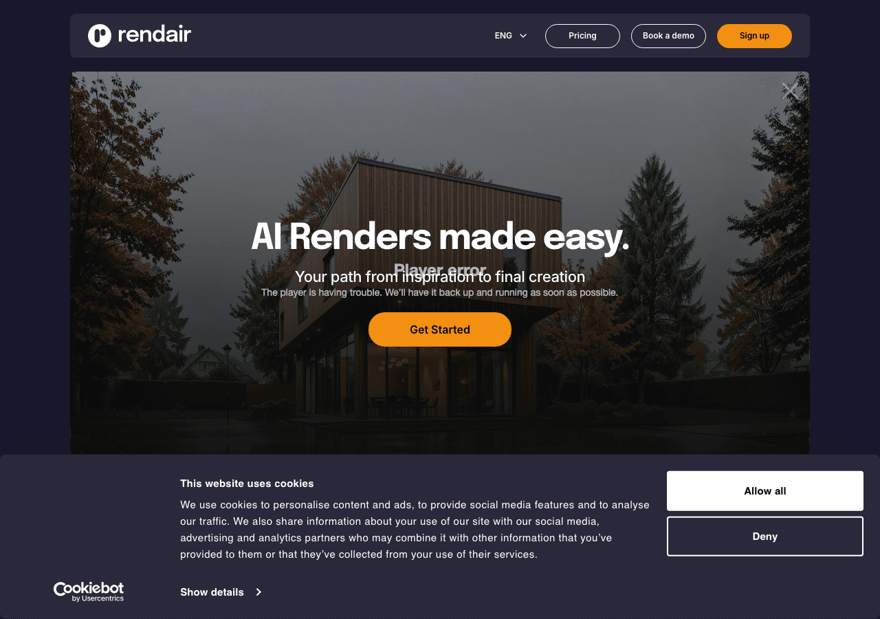 Rendair Image Generation showing Image Generation - AI-Driven 3D Visualization for Architecture and Design