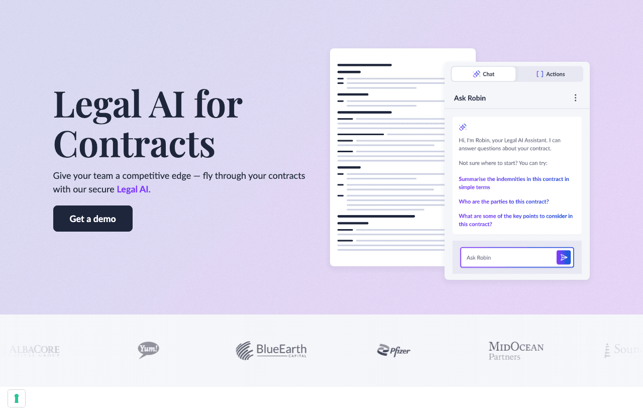 Robin AI Productivity & Collaboration showing Productivity & Collaboration - Simplify Your Content Creation