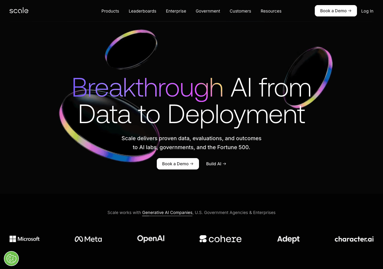 Scale AI Screenshot - AI tool for Healthcare Providers