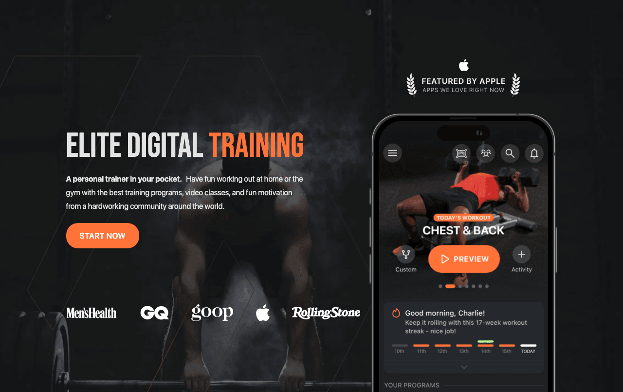 SHRED Productivity & Collaboration showing Productivity & Collaboration - Elite Training Plans, Personalized by AI