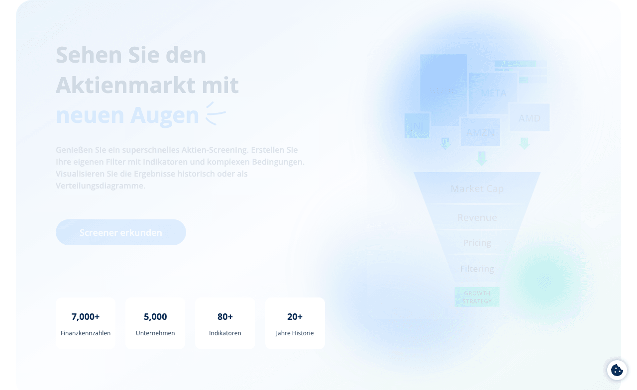 SimFin Data Analytics showing Data Analytics - Simplifying Finance