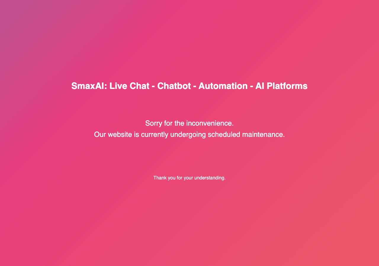 Smax AI Conversational AI showing Conversational AI - Empowering your content with AI