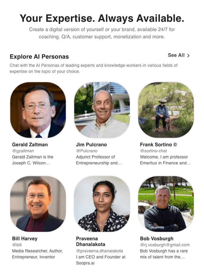 Soopra AI Agents showing ai agents - Empowering AI-driven Insights