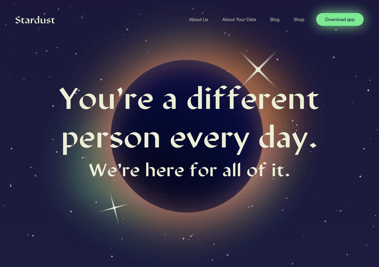 Stardust App Video Generation showing Video Generation - Bringing your words to life!