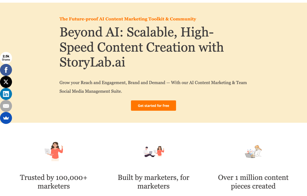 StoryLab.ai Writing & Translation showing Writing & Translation - Unleash the Power of AI Storytelling