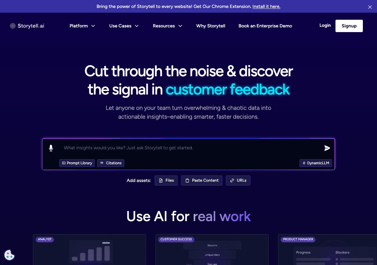 Storytell.ai Conversational AI showing Conversational AI - Unleash Your Creativity with AI-Powered Storytelling