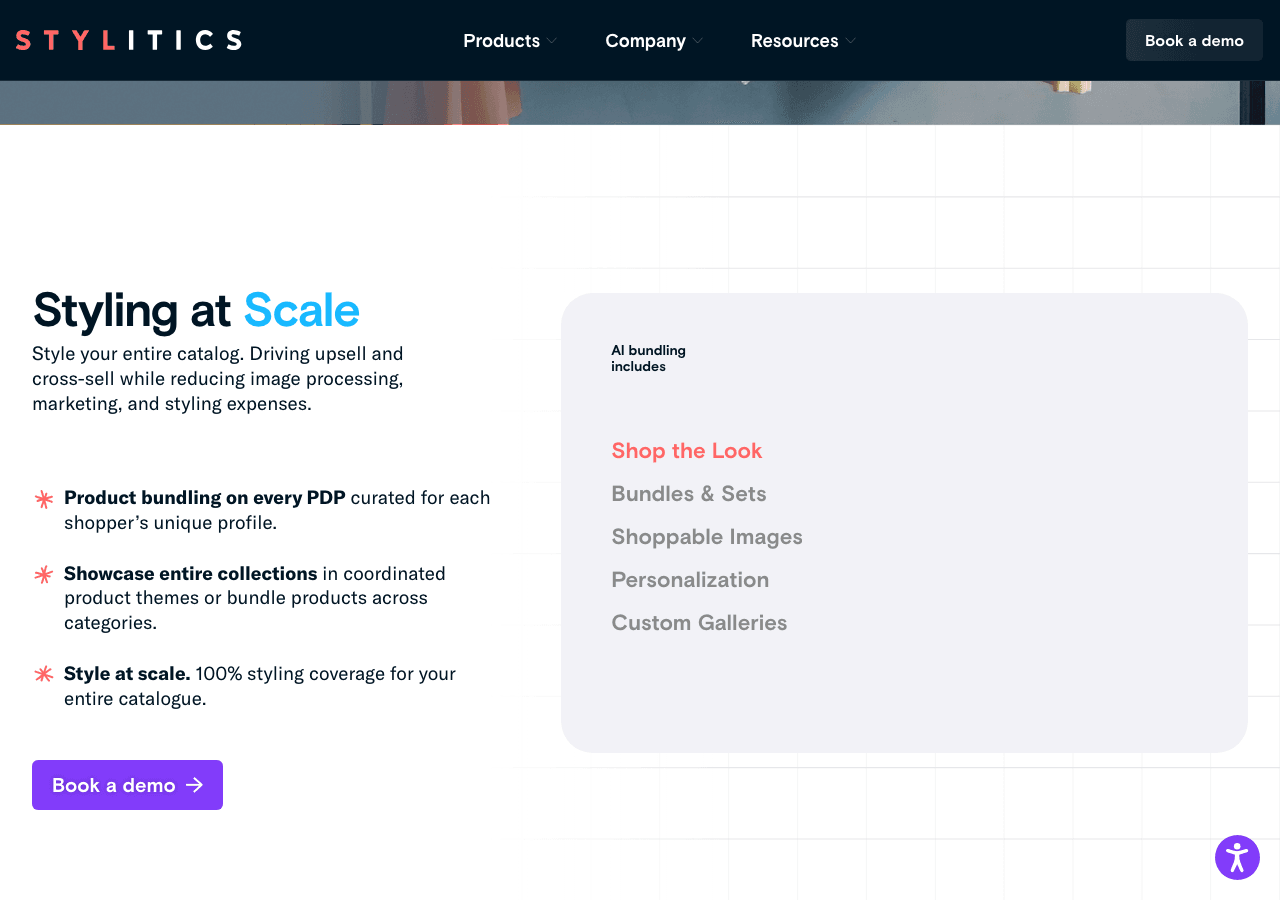Stylitics Data Analytics showing Data Analytics - Unlocking the Power of Style Data