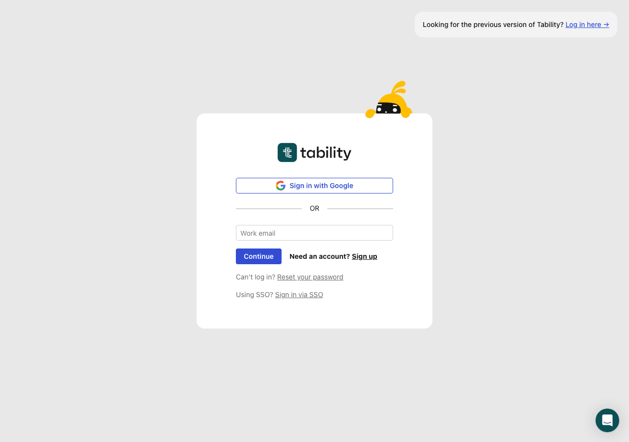 Tability Productivity & Collaboration showing Productivity & Collaboration - Bring clarity and accountability to goal trackin